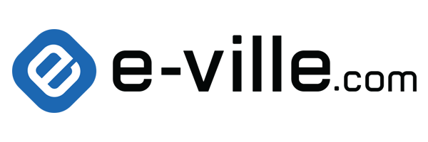 e-ville logo